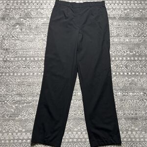 Zanella Black Jenna Dress Pants Womens Size 10 x 34" Length Slacks Stretch Wool